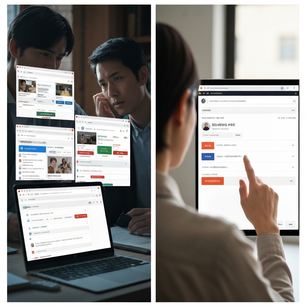 Comparison of user experience between using a direct Japanese website and a proxy shopping service