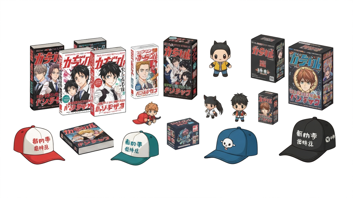 Japanese doujin manga merchandise