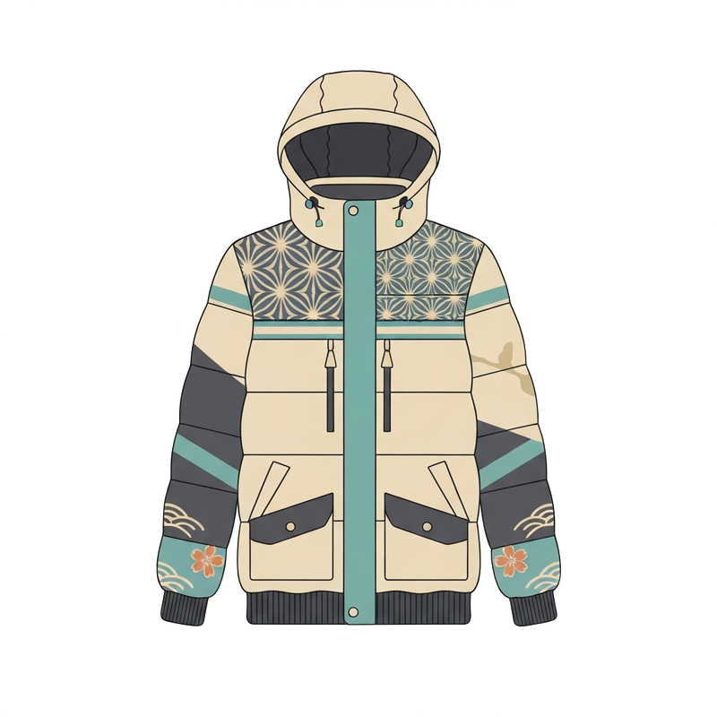 Japanese insulated jacket