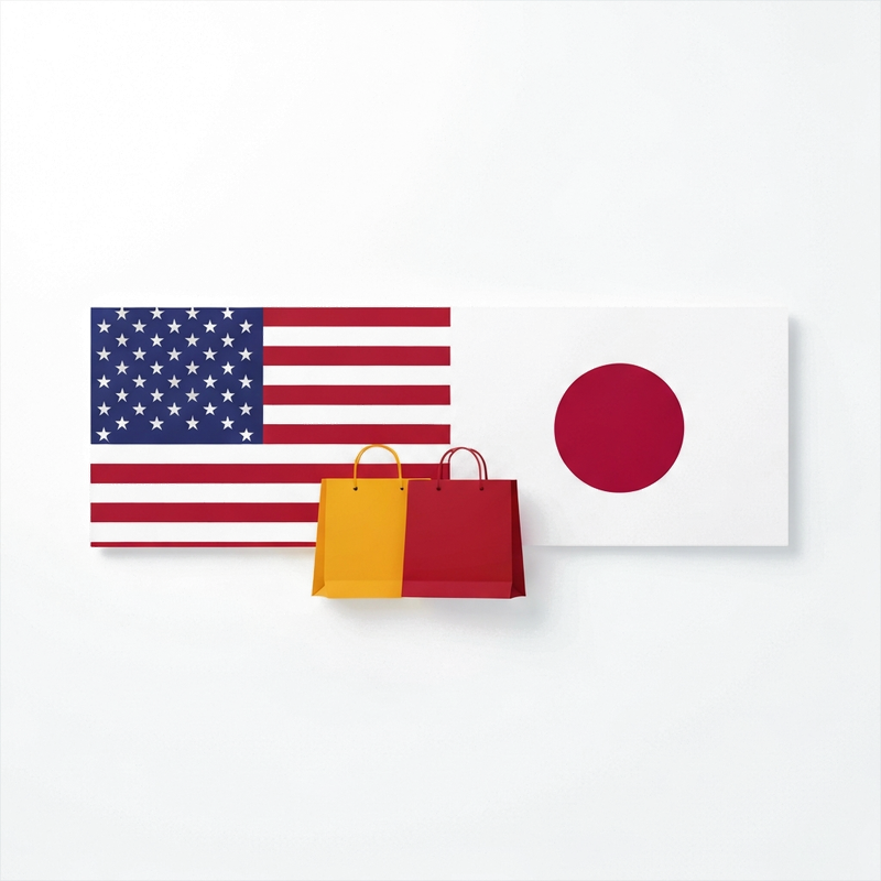US consumers buying from Japan