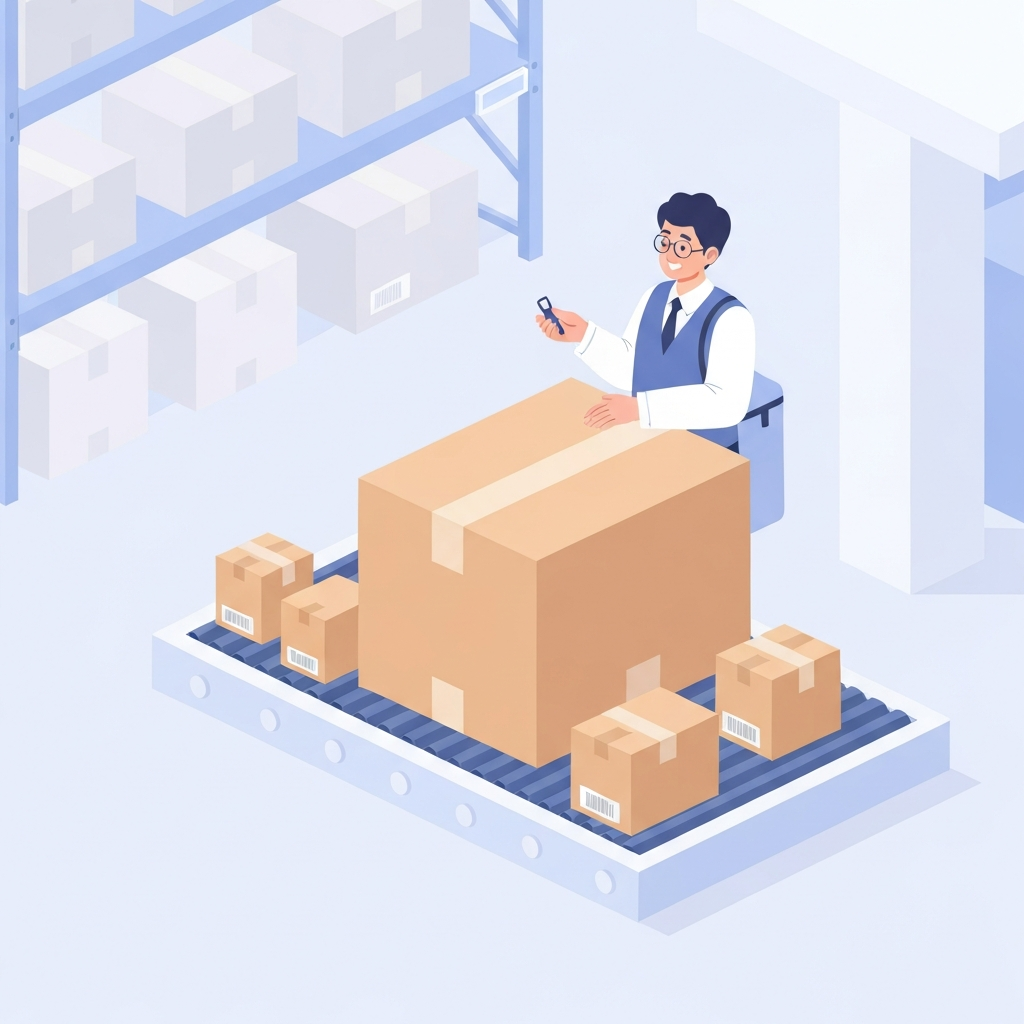 Package consolidation service combining multiple Japanese orders into one international shipment