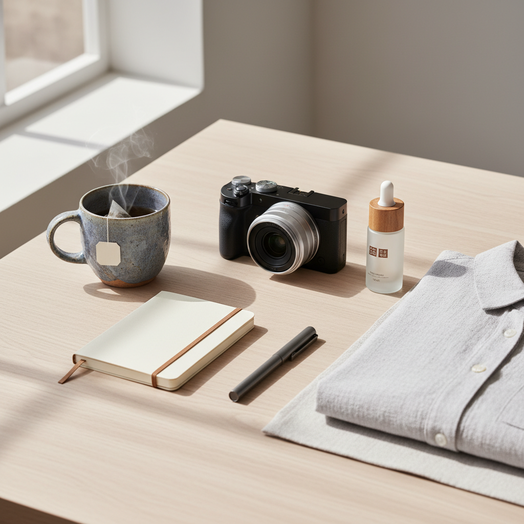 A curated collection of diverse and high-quality Japanese products, including electronics, ceramics, and skincare, popul