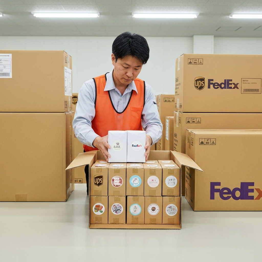 Consolidating multiple Japan parcels into one shipment