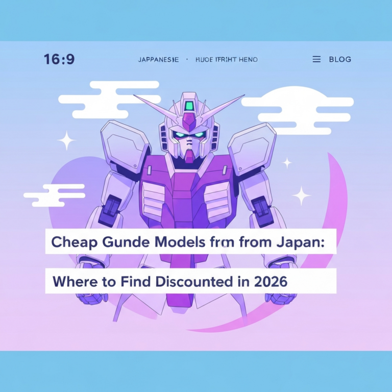 Cheap Gundam Models from Japan: Where to Find Discounted Gunpla in 2026
