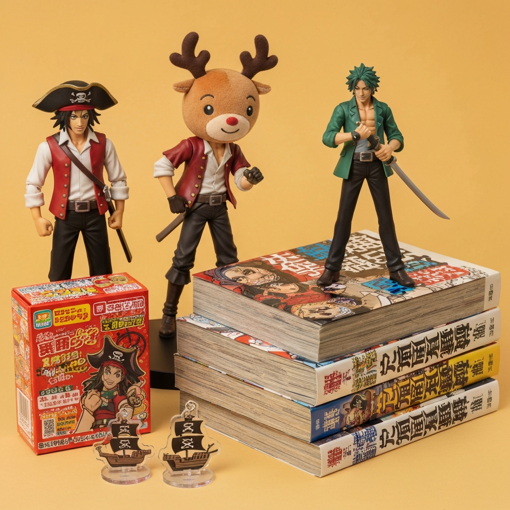 ONE PIECE merchandise from Japan: figures, manga, Ichiban Kuji prizes, and acrylic stands
