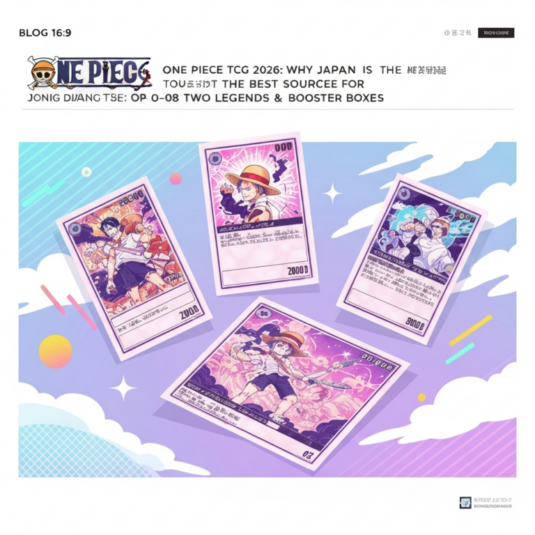 One Piece TCG 2026: Why Japan is the Best Source for OP-08 Two Legends & Booster Boxes