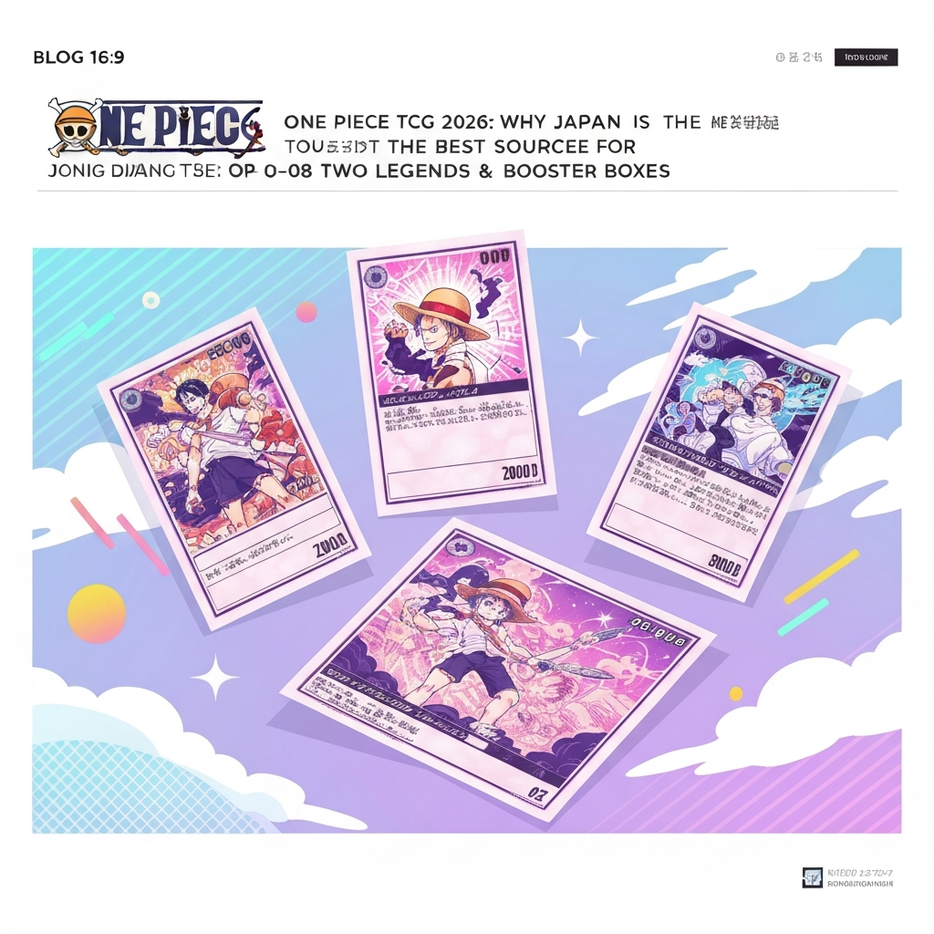 One Piece TCG 2026: Why Japan is the Best Source for OP-08 Two Legends & Booster Boxes