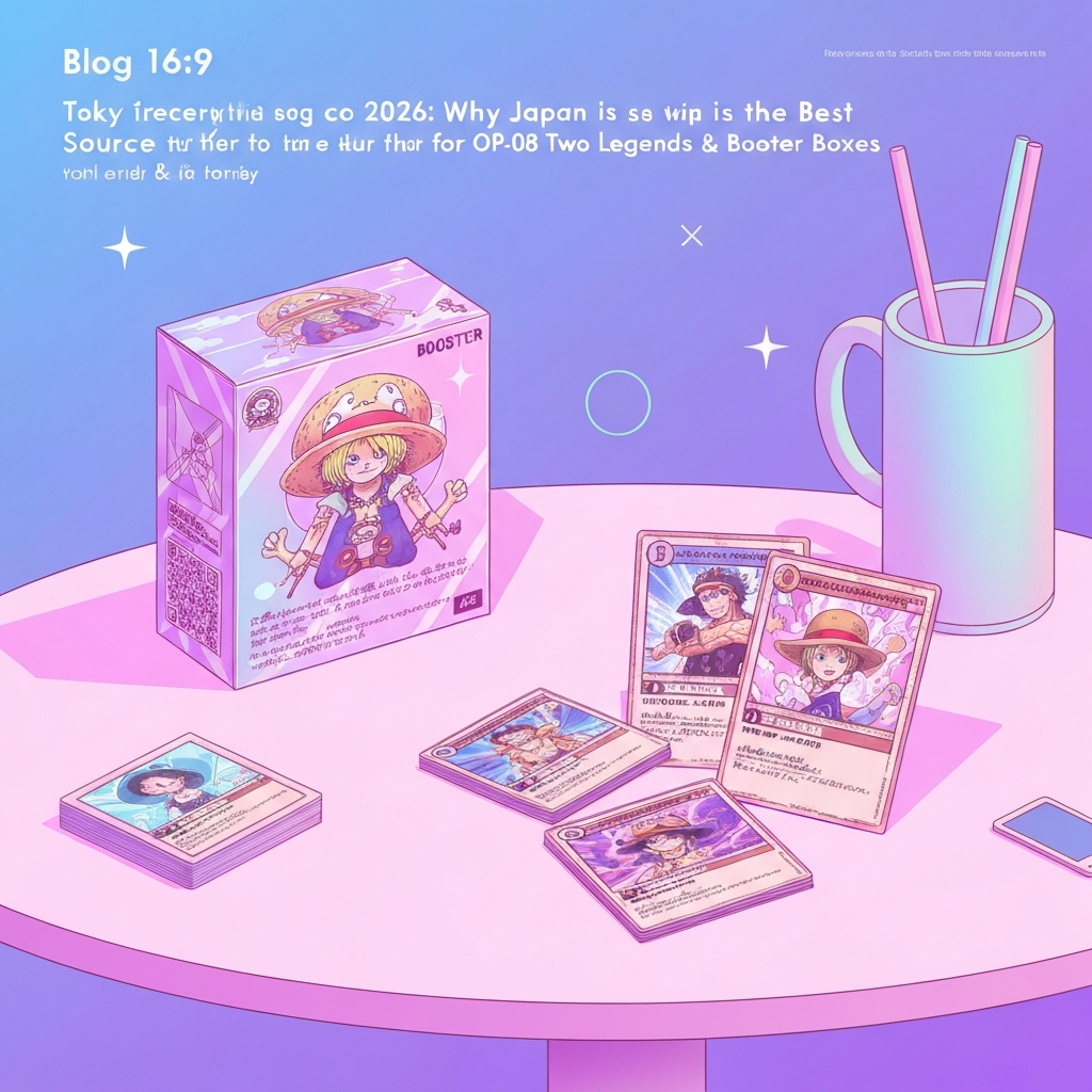 One Piece TCG 2026: Why Japan is the Best Source for OP-08 Two Legends & Booster Boxes