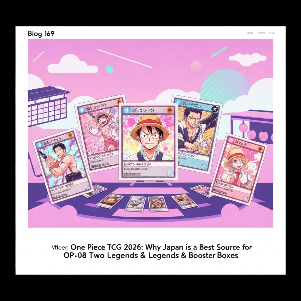 One Piece TCG 2026: Why Japan is the Best Source for OP-08 Two Legends & Booster Boxes