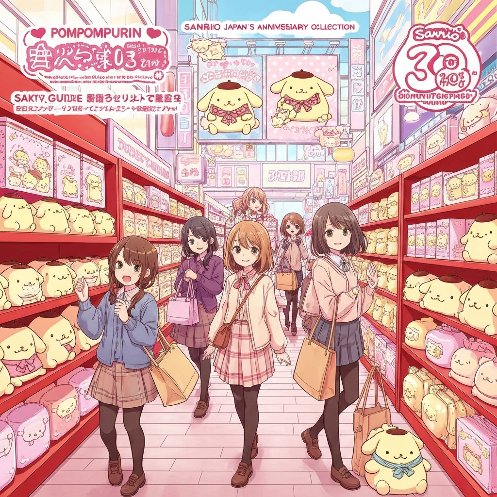 Pompompurin Merch Guide 2026: Sanrio Japan 30th Birthday Haul