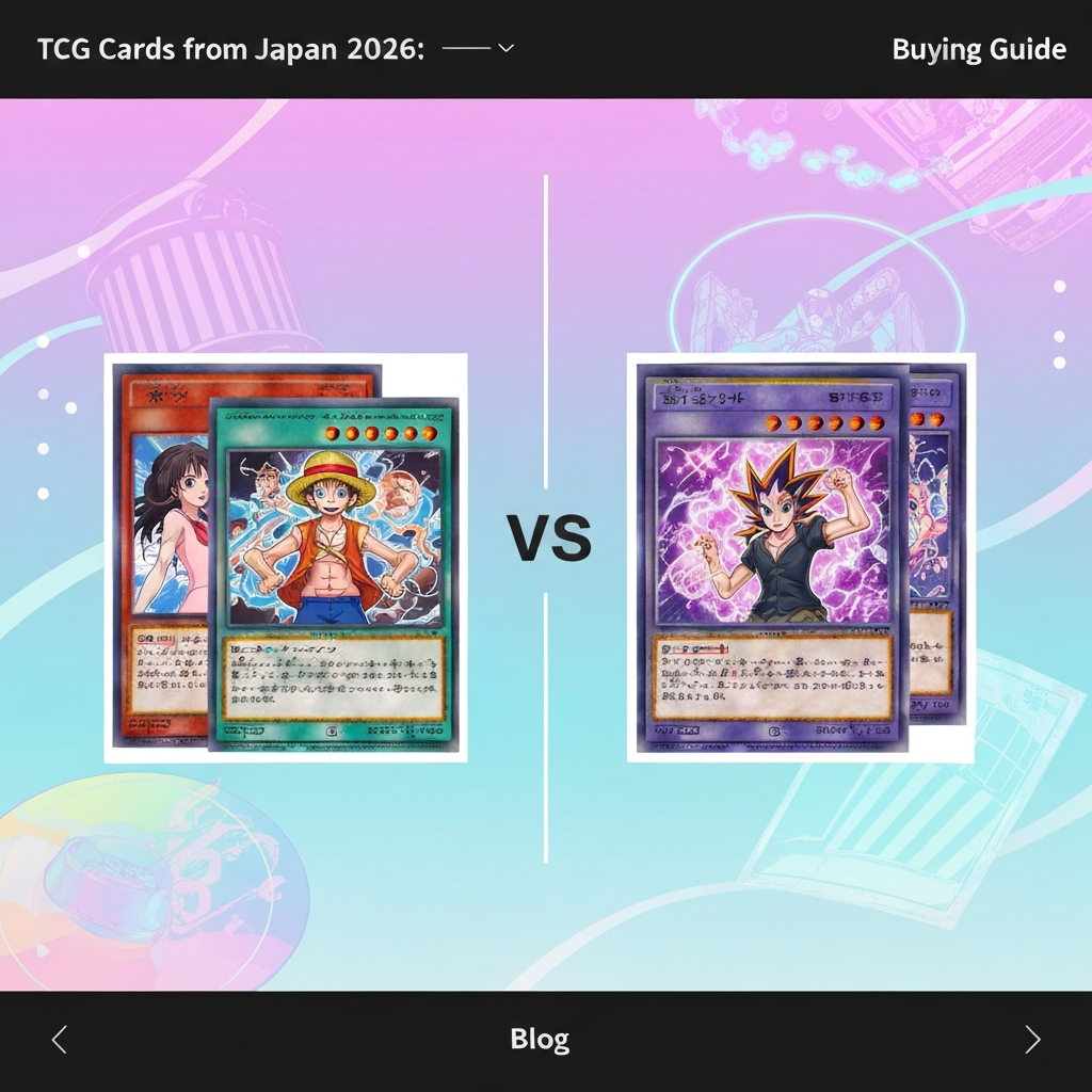 TCG Cards from Japan 2026: Pokémon vs One Piece vs Yu-Gi-Oh! Buying Guide