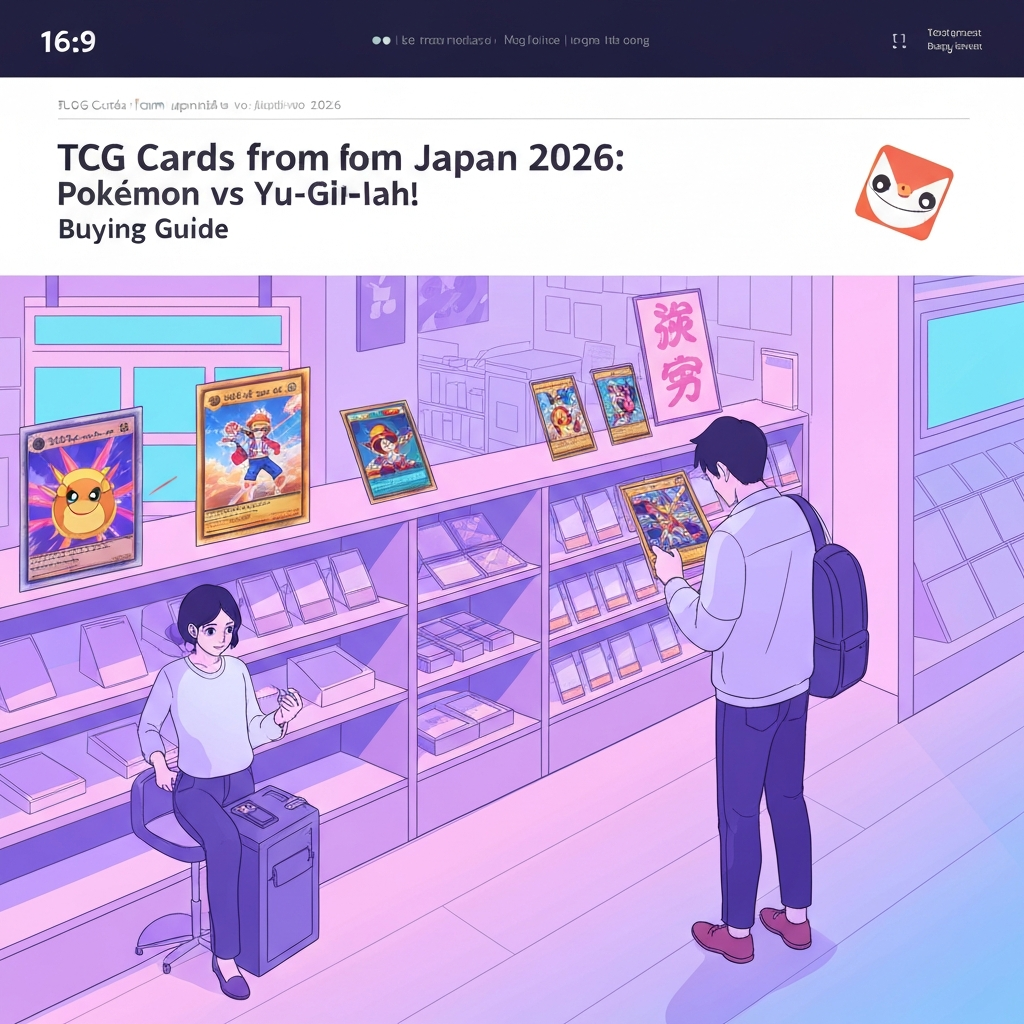 TCG Cards from Japan 2026: Pokémon vs One Piece vs Yu-Gi-Oh! Buying Guide