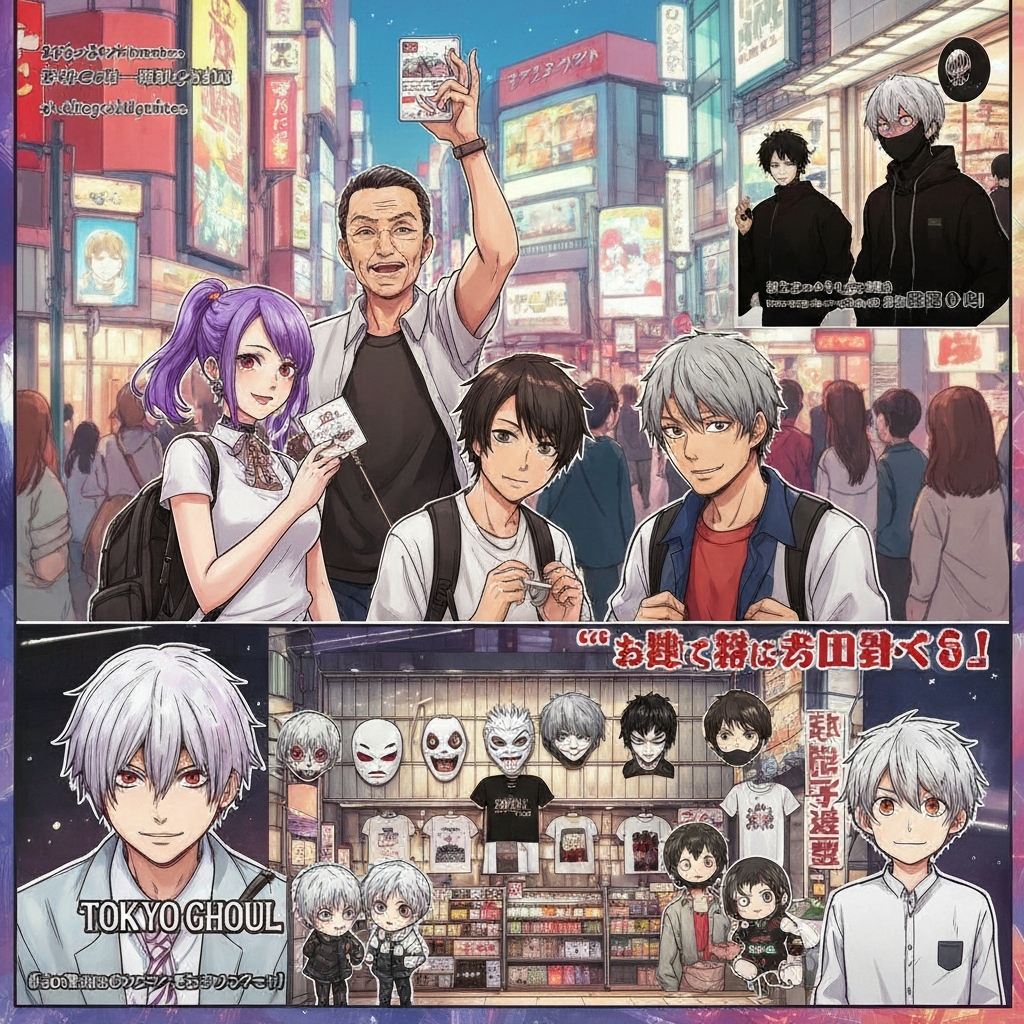 Tokyo Ghoul Merchandise From Japan 2026: Kaneki, Masks & Rare Finds