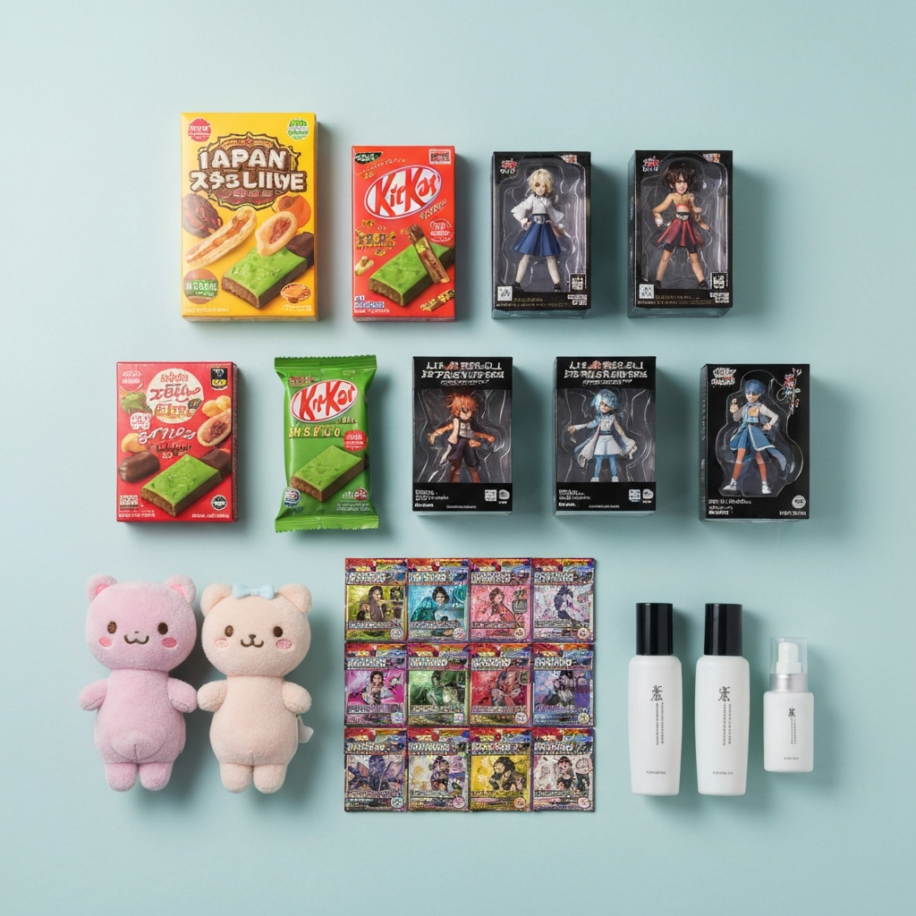 Collection of Japan-exclusive products that are hard to buy in the US