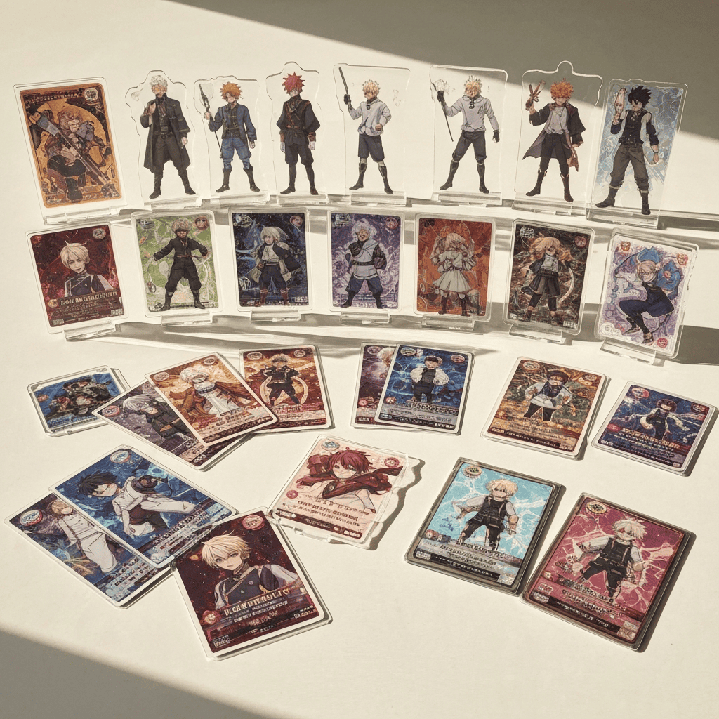 anime acrylic stands and character merchandise