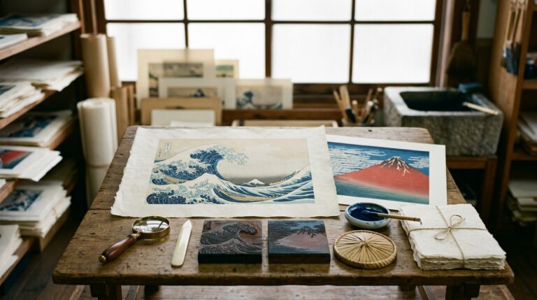 Most Expensive Ukiyo-e Prints Ever Sold (2026): Hokusai’s Great Wave at US$2.8 Million, the Hiroshige, Utamaro and Sharaku Records — and What Real Japanese Woodblock Prints Cost in Japan Today