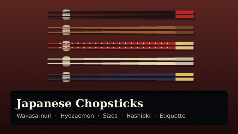 Japanese Chopsticks: Wakasa-nuri, Brands, Sizes, Etiquette