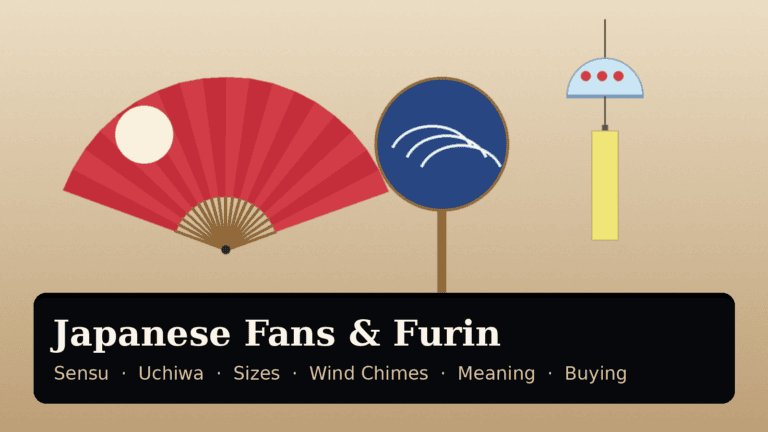 Japanese Fans and Wind Chimes: Sensu, Uchiwa and Furin