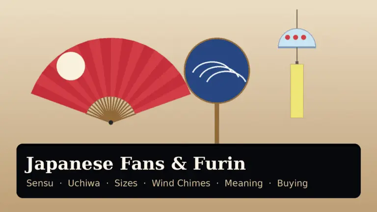 Japanese Fans and Wind Chimes: Sensu, Uchiwa and Furin