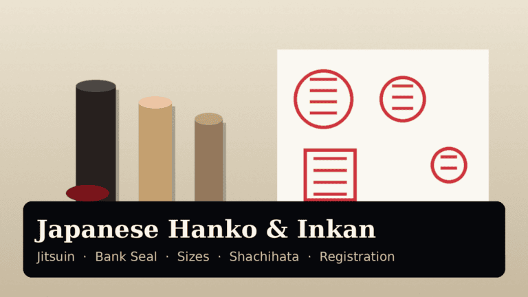 Japanese Hanko (Inkan) Name Stamps: Types, Sizes and Prices