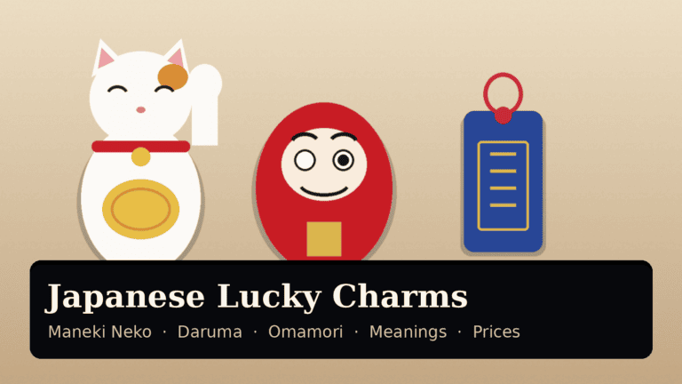 Japanese Lucky Charms: Maneki Neko, Daruma and Omamori Meanings