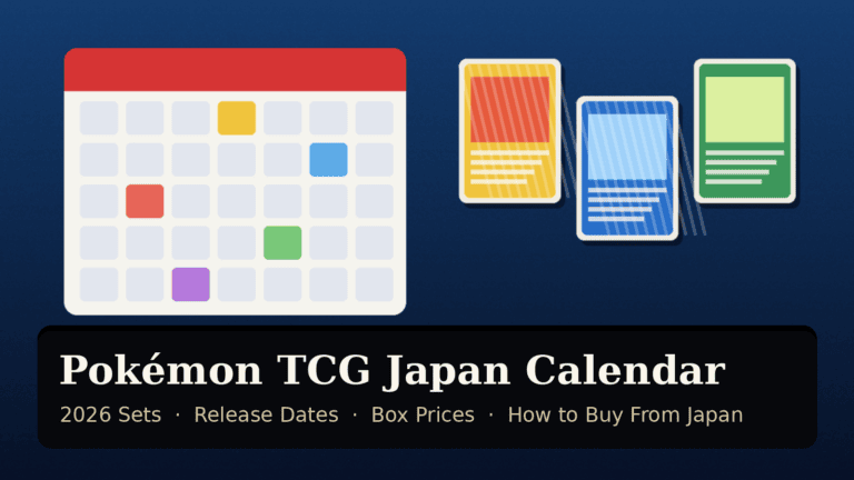 Japanese Pokémon TCG Release Calendar 2026: Sets, Dates, Prices