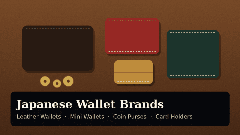 Japanese Wallet Brands: Leather, Mini Wallets & Coin Purses