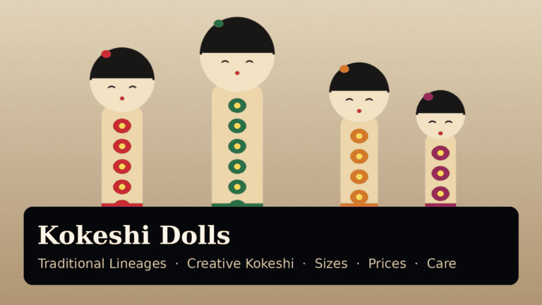 Kokeshi Dolls: Japanese Wooden Doll Types, Meaning and Prices
